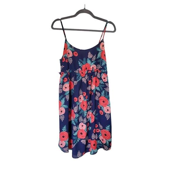 Paper Crown + Rifle Paper Co. Collab Spanish Rose Posey Bouquet Dress, Size SP - Picture 1 of 10